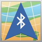 GPS Bluetooth de salida icono