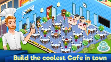 Cafe Management my Restaurant Business Story Food โปสเตอร์