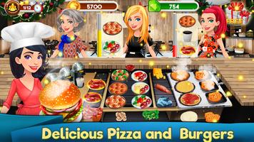 Game Memasak Restoran Burger Craze Pizza Sushi syot layar 2