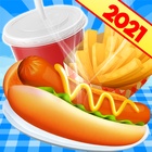 Cooking Games restaurant chef-kok keuken Fast Food-icoon