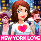 紐約 故事 青少年 愛 市 選擇 女孩 遊戲 圖標
