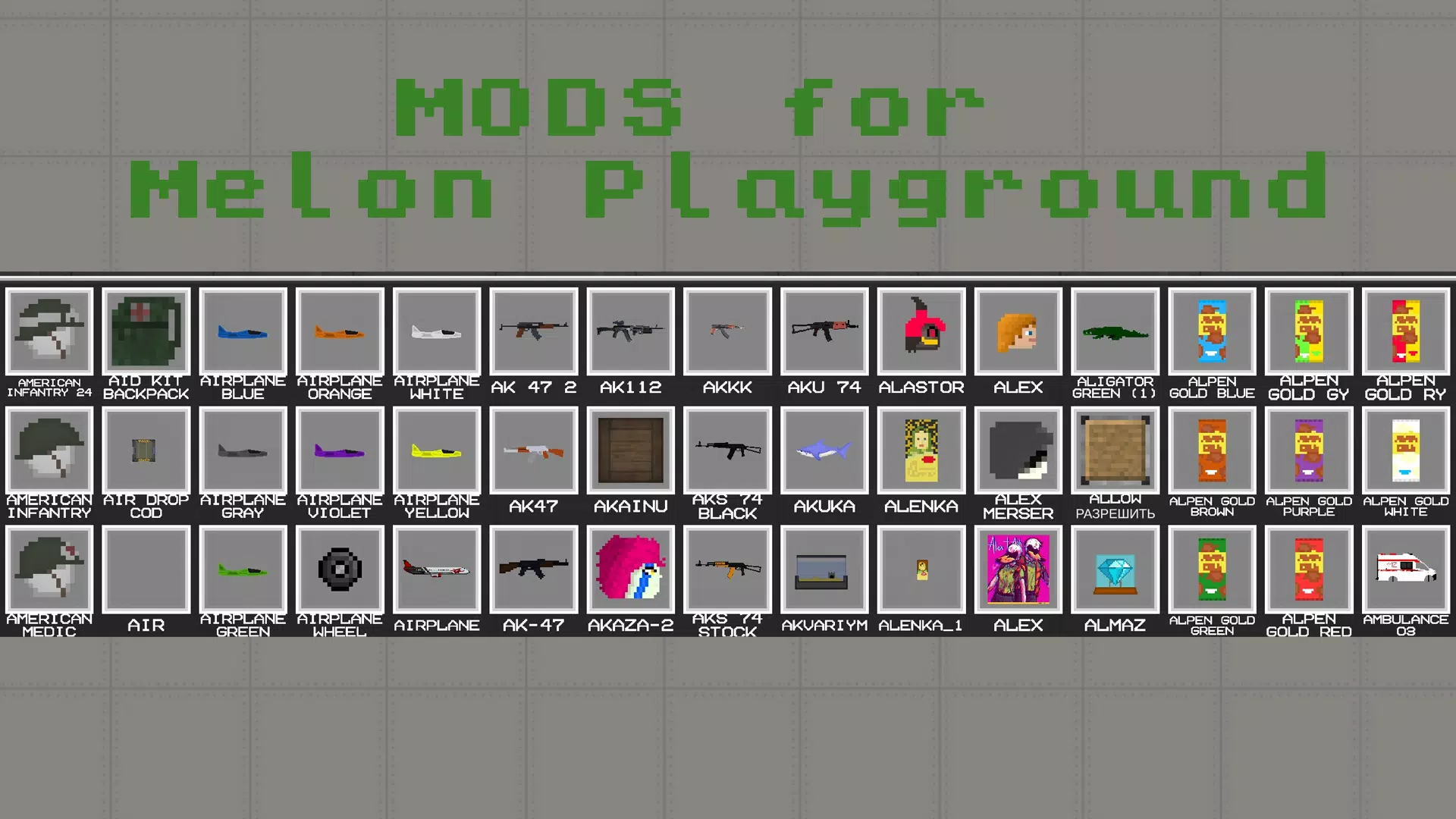 Download MELON PLAYGROUNDS Original MOD APK