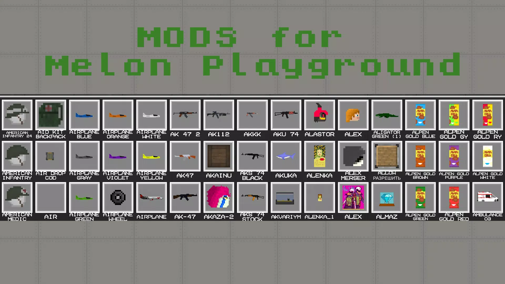 Download Mods for Melon Playground APK v1.3 For Android