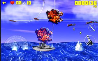 Battleships vs Warplanes - War Machines Battle screenshot 1