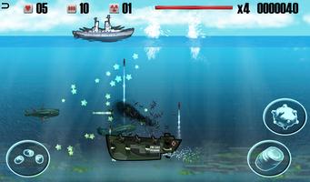 Battleships contra submarinos imagem de tela 2