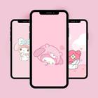 Cute Wallpaper My Melody أيقونة