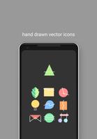 Appstract Icon Pack (Dark) পোস্টার