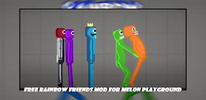 Rainbow friends Mod for melon Ekran Görüntüsü 1