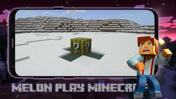 Melon Minecraft PlayGround Mod captura de pantalla 3