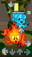 Fireboy & Watergirl vs FNF Fri captura de pantalla 1