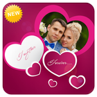 couple photo frame : photo frame icône