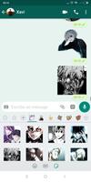 Tokyo - Ghoul Anime - Stickers para Whatsapp capture d'écran 1
