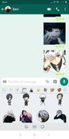 Tokyo - Ghoul Anime - Stickers para Whatsapp capture d'écran 2
