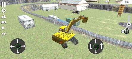 برنامه‌نما Excavator Construction Sim عکس از صفحه