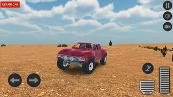 Offroad Simulator: Desert تصوير الشاشة 3