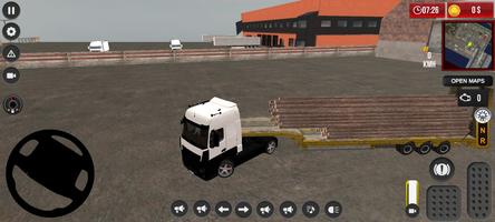 Truck Simulator Heavy Work اسکرین شاٹ 1