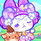 Lovely cat dream party icono