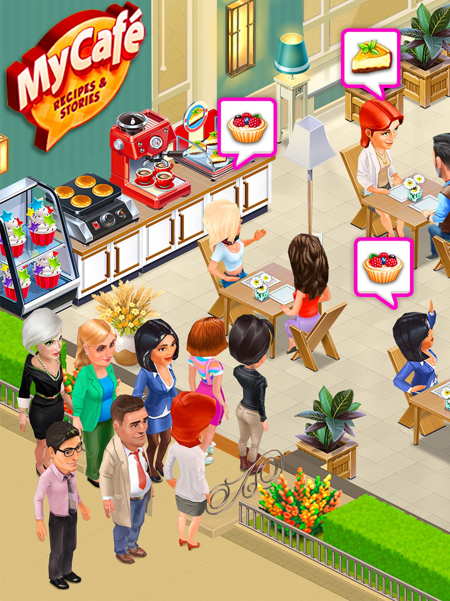 My Café — Jeu de gestion de restaurant. Recettes pour Android Téléchargez l