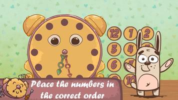 Educational Children's Clock screenshot 1