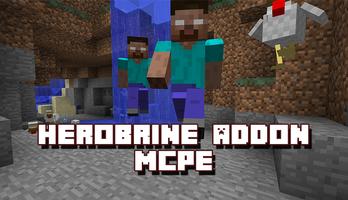 Addon Herobrine For Minecraft Cartaz