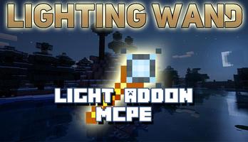 Addon Light For Minecraft poster