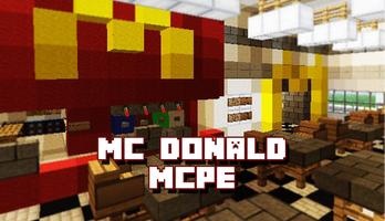 Maps McD Addon For Minecraft الملصق