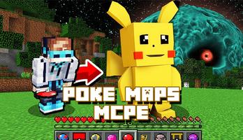 Maps Poke Addon For Minecraft PE الملصق