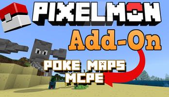 Maps Poke Addon For Minecraft PE capture d'écran 1