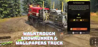 walktrough SnowRunner & wallpapers Truck постер