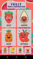 Fruit & Vegetable Quiz - Fruiz Plakat