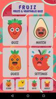 Poster Fruit & Vegetable Quiz - Fruiz