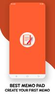 Memo Pad App: Android Notebook Cartaz