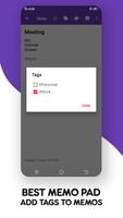 Memo Pad App: Android Notebook imagem de tela 3