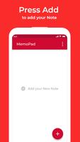 memo pad notebook পোস্টার