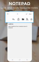 memo pad: notebook for daily writing with password اسکرین شاٹ 1