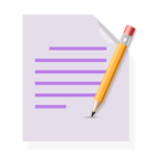 bloco de notas para fazer anotações ícone