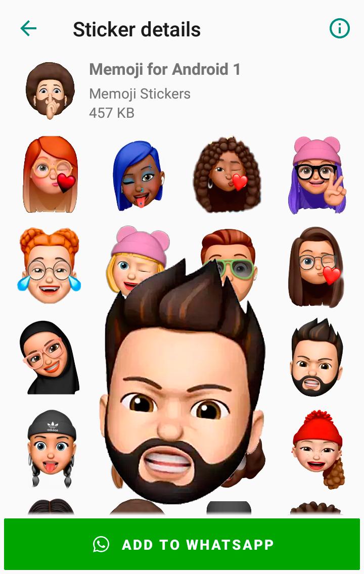 Stickers Memoji For Android Whatsapp Wastickerapps For Android
