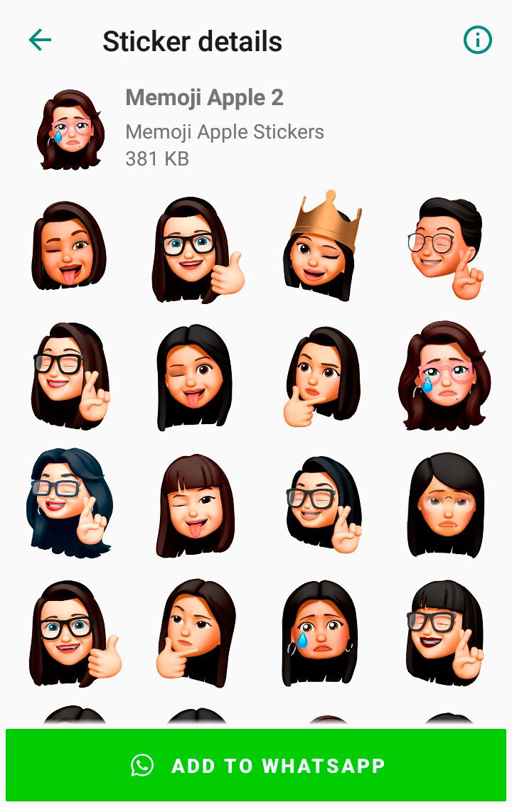 Memoji Apple Stickers For Android Apk Download