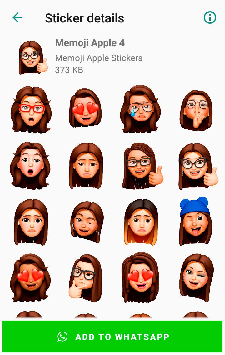 Memoji Apple Stickers For Android Apk Download
