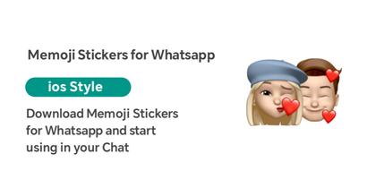 Memoji Stickers For Whatspp Affiche