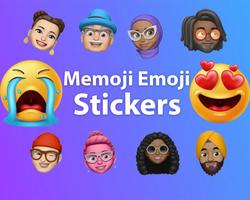 Cool Memoji Emoji Stickers Affiche
