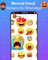 Cool Memoji Emoji Stickers capture d'écran 1