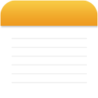 bloco de notas para escrever ícone