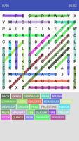 Word Search - word search modern poster