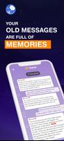Text Vibes: Scrapbook Chat Mes Affiche