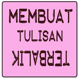 Membuat Tulisan Terbalik أيقونة