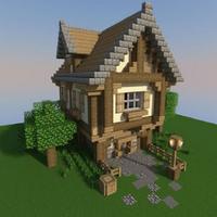 make a minecraft house スクリーンショット 3