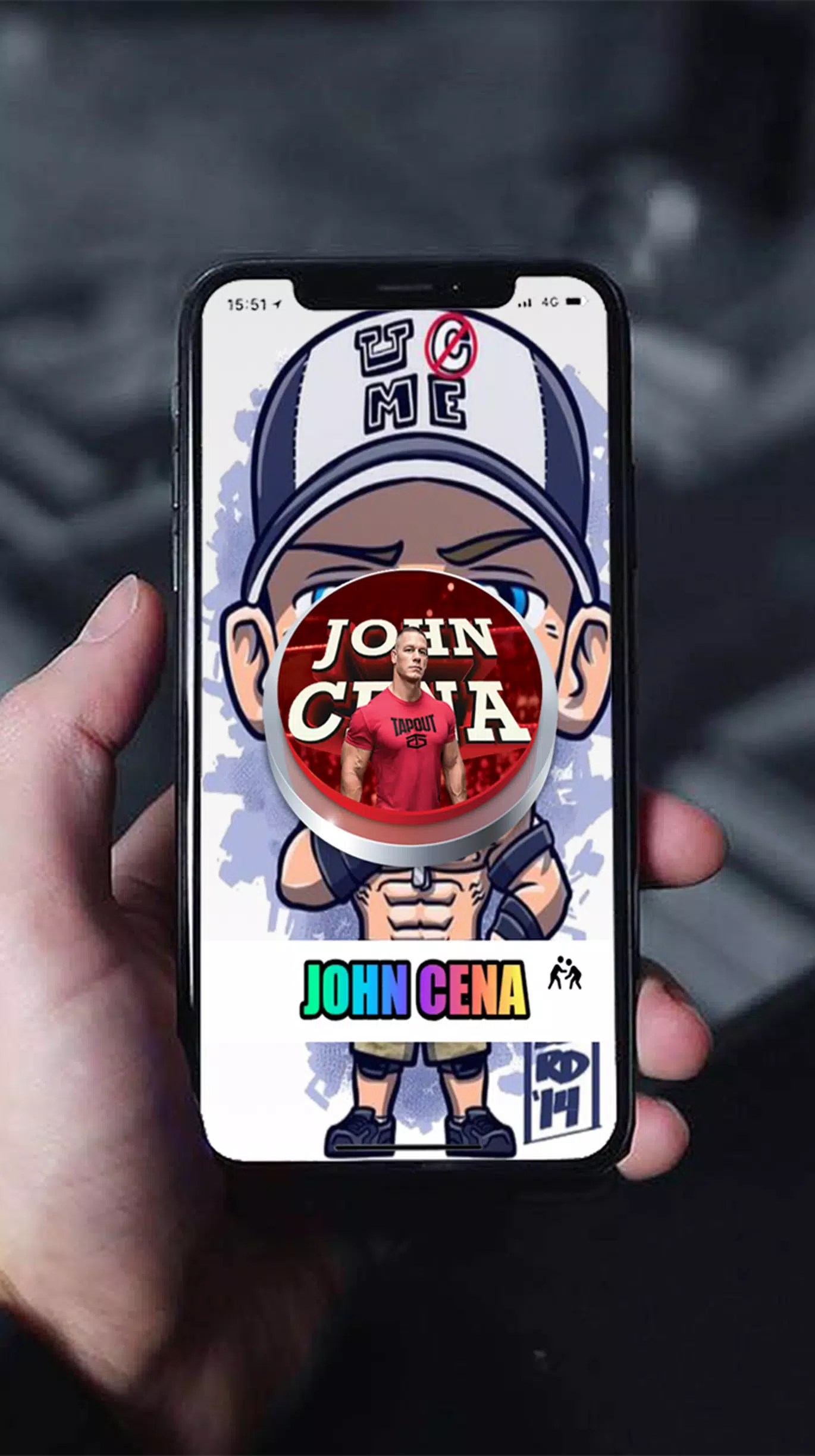 His Name Is John Cena Sounds Button Apk For Android Download