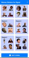 Memes Stickers for Signal Messenger ポスター