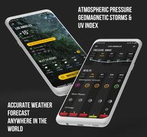 Weather, widget and radar Cartaz